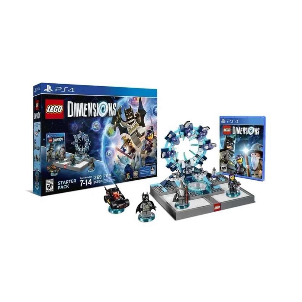 LEGO Dimensions PS4 Starter Set - Blue and Black and other LEGO Dimensions sets
